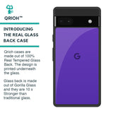 Amethyst Purple Glass Case for Google Pixel 6a
