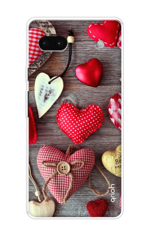 Valentine Hearts Google Pixel 6a Back Cover