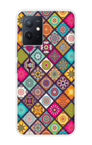 Multicolor Mandala IQOO Z6 5G Back Cover