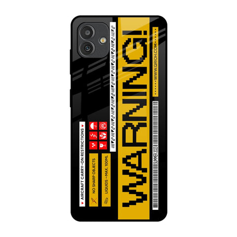 Aircraft Warning Samsung Galaxy M13 5G Glass Back Cover Online