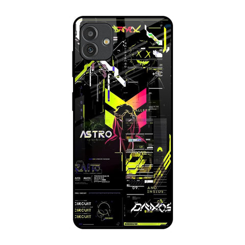 Astro Glitch Samsung Galaxy M13 5G Glass Back Cover Online