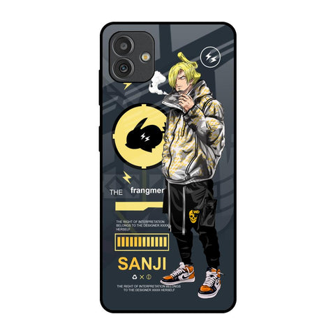 Cool Sanji Samsung Galaxy M13 5G Glass Back Cover Online