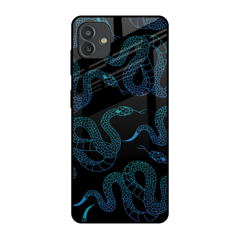 Serpentine Samsung Galaxy M13 5G Glass Back Cover Online