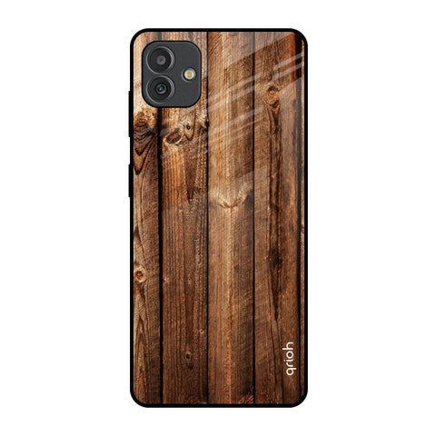 Timber Printed Samsung Galaxy M13 5G Glass Back Cover Online