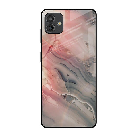 Pink And Grey Marble Samsung Galaxy M13 5G Glass Back Cover Online