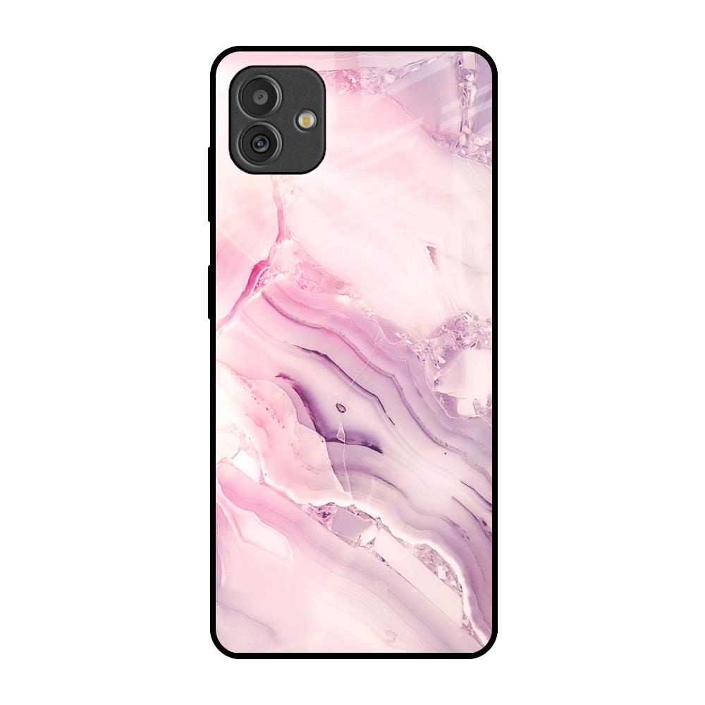 Diamond Pink Gradient Samsung Galaxy M13 5G Glass Back Cover Online