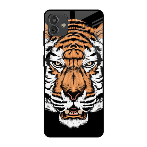 Angry Tiger Samsung Galaxy M13 5G Glass Back Cover Online