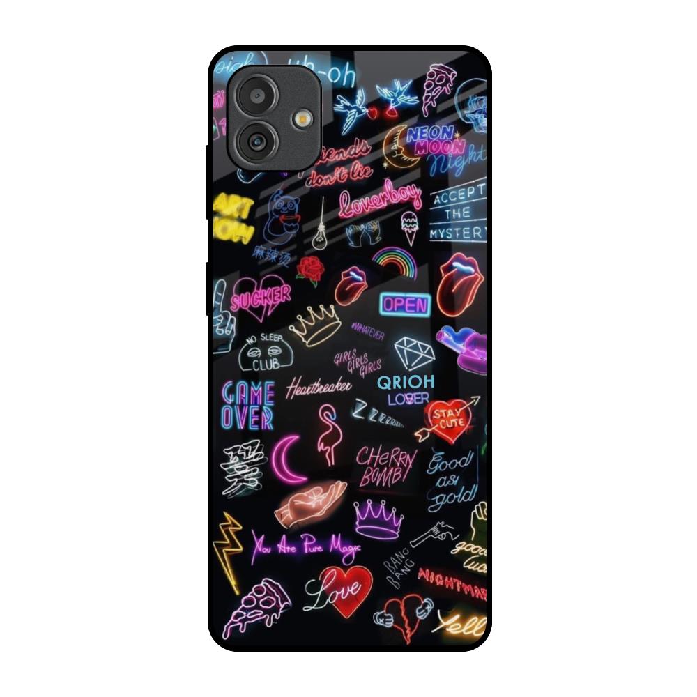 Accept The Mystery Samsung Galaxy M13 5G Glass Back Cover Online