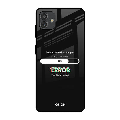 Error Samsung Galaxy M13 5G Glass Back Cover Online