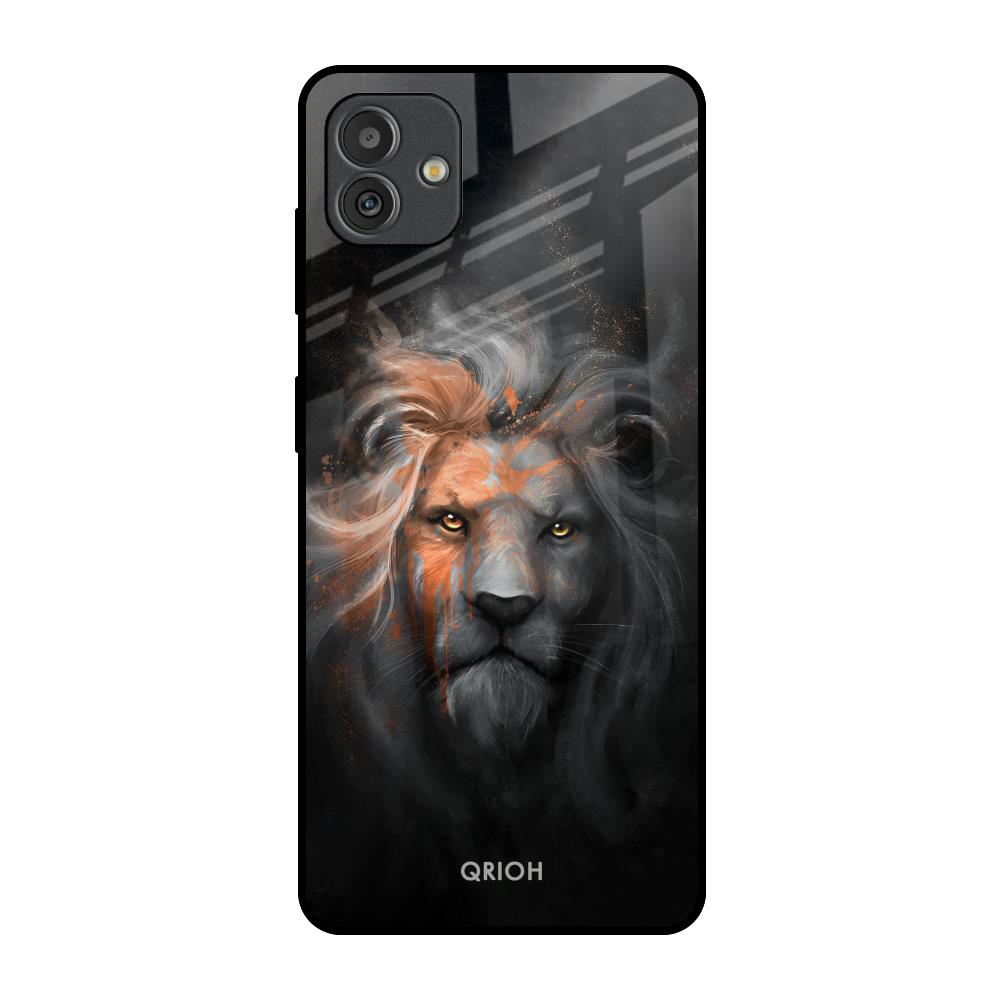 Devil Lion Samsung Galaxy M13 5G Glass Back Cover Online