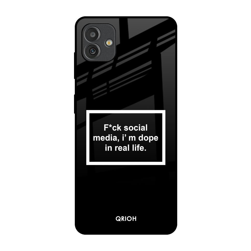 Dope In Life Samsung Galaxy M13 5G Glass Back Cover Online