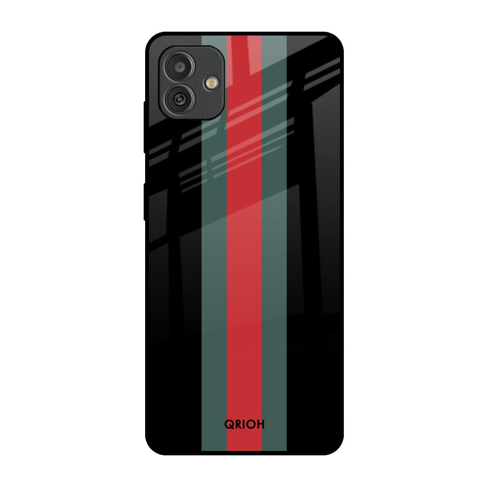 Vertical Stripes Samsung Galaxy M13 5G Glass Back Cover Online