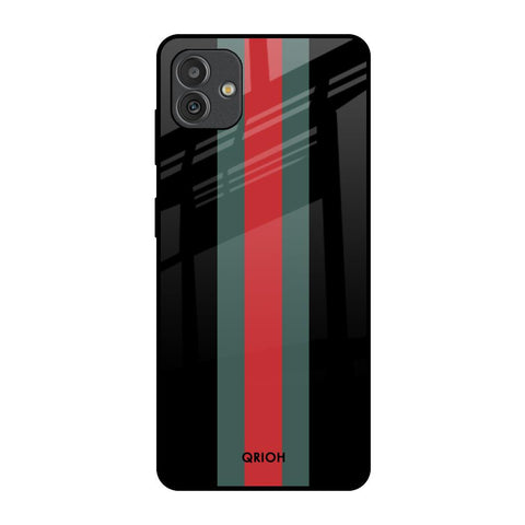 Vertical Stripes Samsung Galaxy M13 5G Glass Back Cover Online