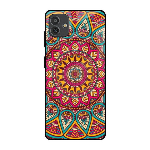 Elegant Mandala Samsung Galaxy M13 5G Glass Back Cover Online