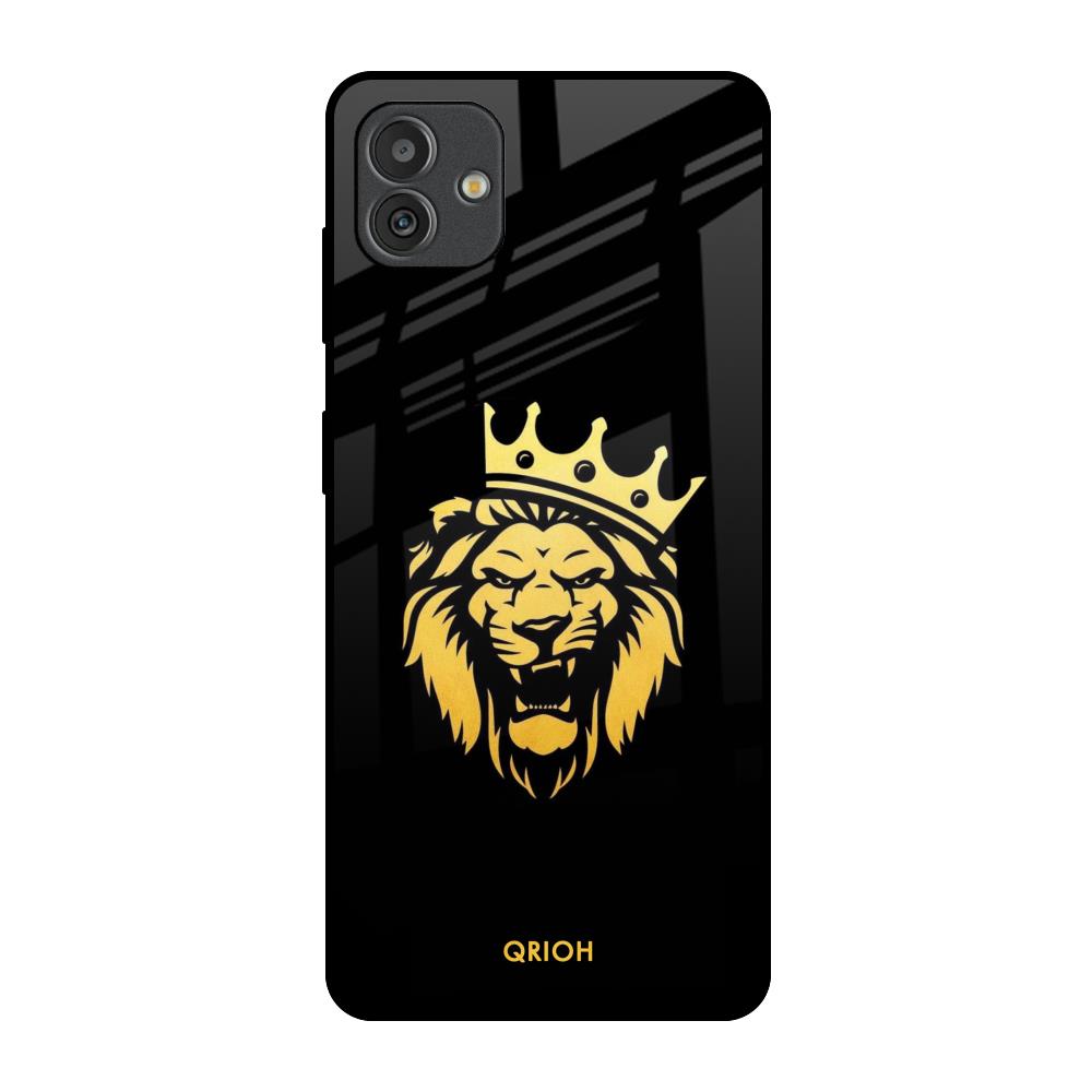 Lion The King Samsung Galaxy M13 5G Glass Back Cover Online