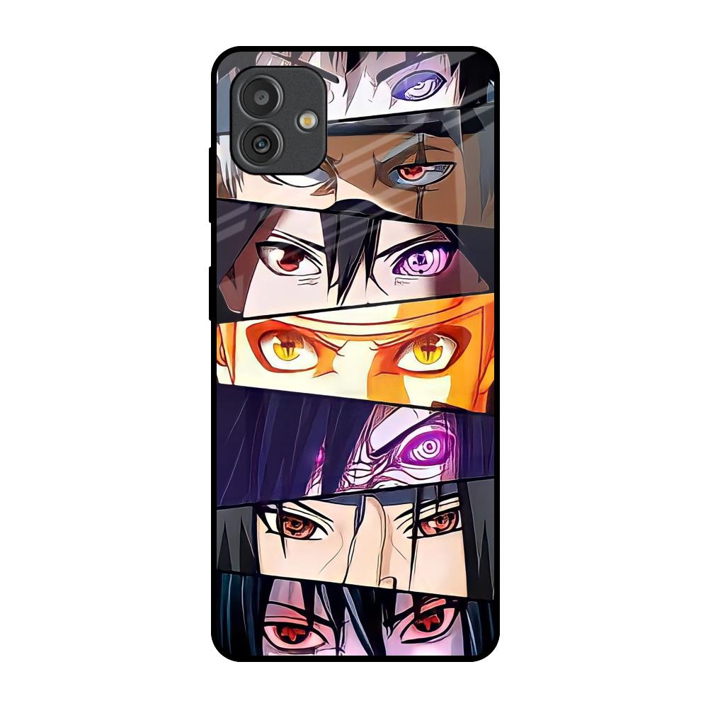 Anime Eyes Samsung Galaxy M13 5G Glass Back Cover Online