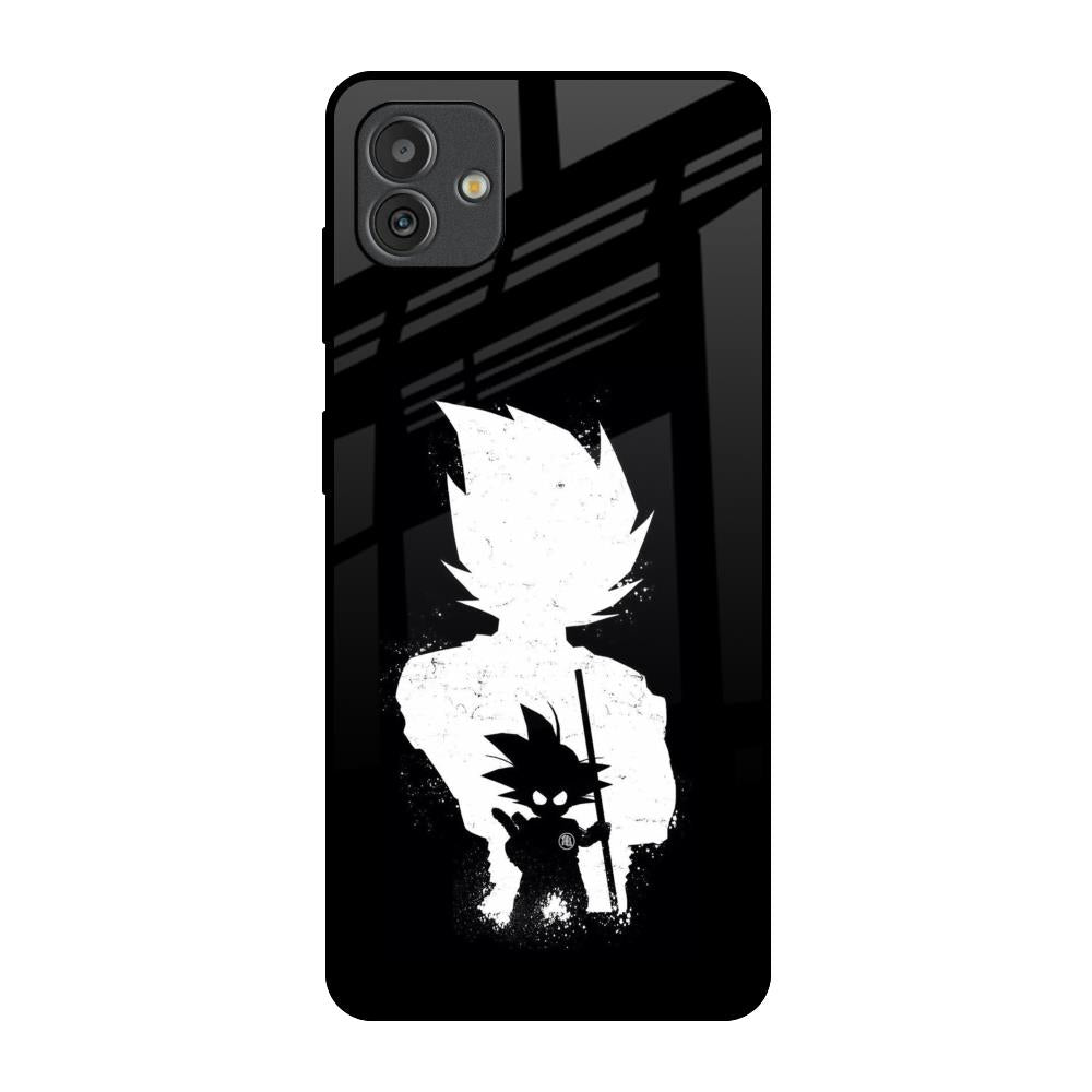 Monochrome Goku Samsung Galaxy M13 5G Glass Back Cover Online