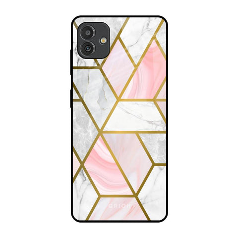 Geometrical Marble Samsung Galaxy M13 5G Glass Back Cover Online