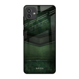 Green Leather Samsung Galaxy M13 5G Glass Back Cover Online