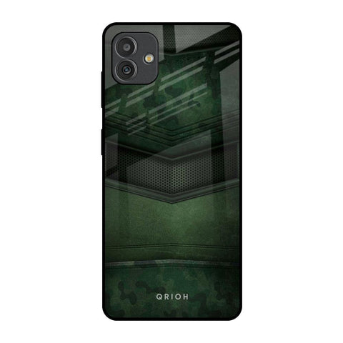 Green Leather Samsung Galaxy M13 5G Glass Back Cover Online
