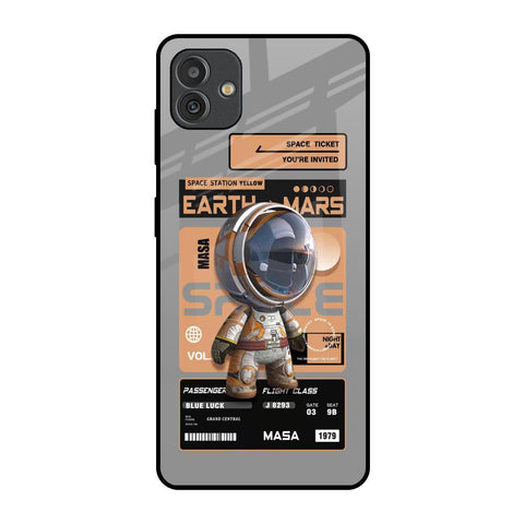 Space Ticket Samsung Galaxy M13 5G Glass Back Cover Online