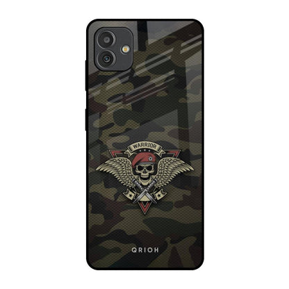 Army Warrior Samsung Galaxy M13 5G Glass Back Cover Online