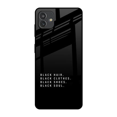 Black Soul Samsung Galaxy M13 5G Glass Back Cover Online