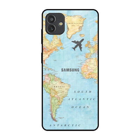 Fly Around The World Samsung Galaxy M13 5G Glass Back Cover Online