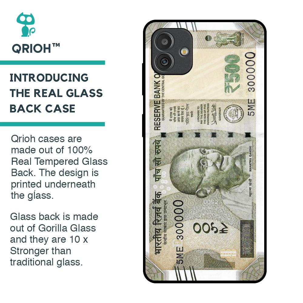 Cash Mantra Glass Case for Samsung Galaxy M13 5G