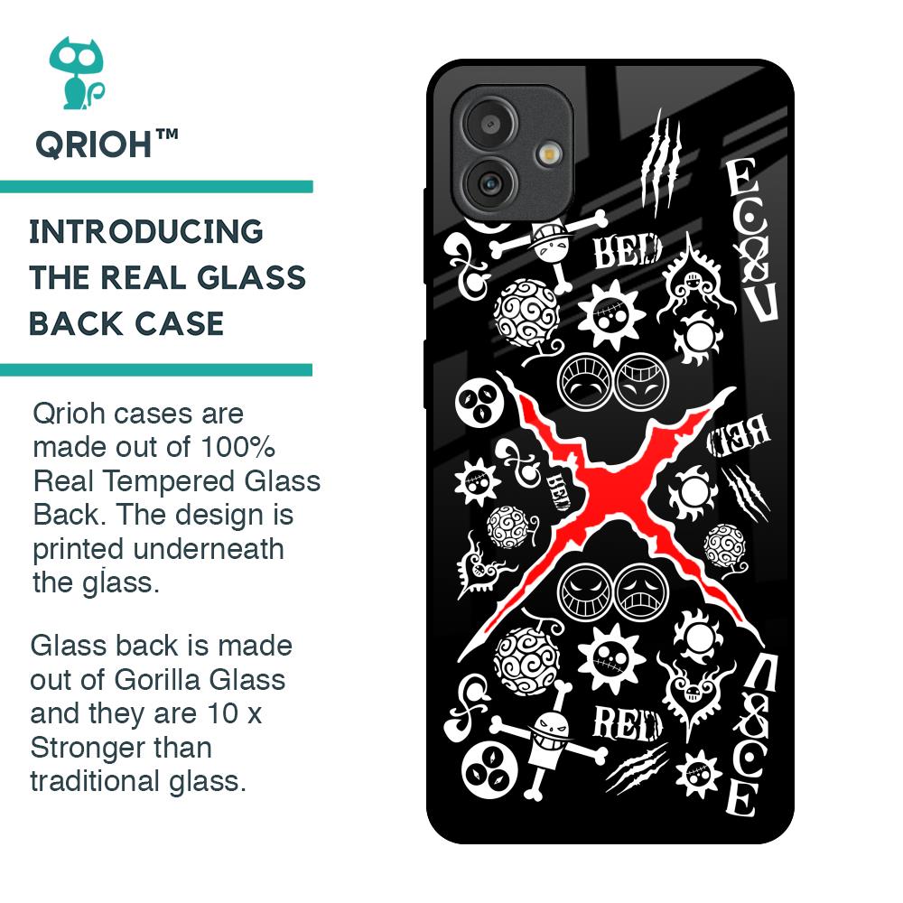 Red Zone Glass Case for Samsung Galaxy M13 5G