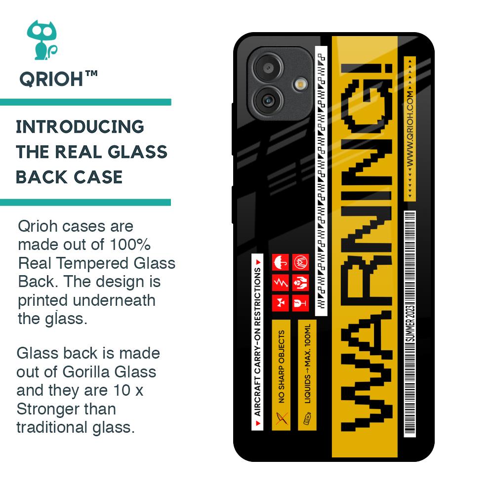 Aircraft Warning Glass Case for Samsung Galaxy M13 5G