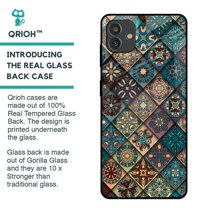 Retro Art Glass Case for Samsung Galaxy M13 5G
