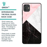 Marble Collage Art Glass Case For Samsung Galaxy M13 5G