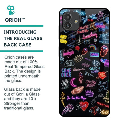 Accept The Mystery Glass Case for Samsung Galaxy M13 5G