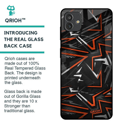 Vector Art Glass Case for Samsung Galaxy M13 5G