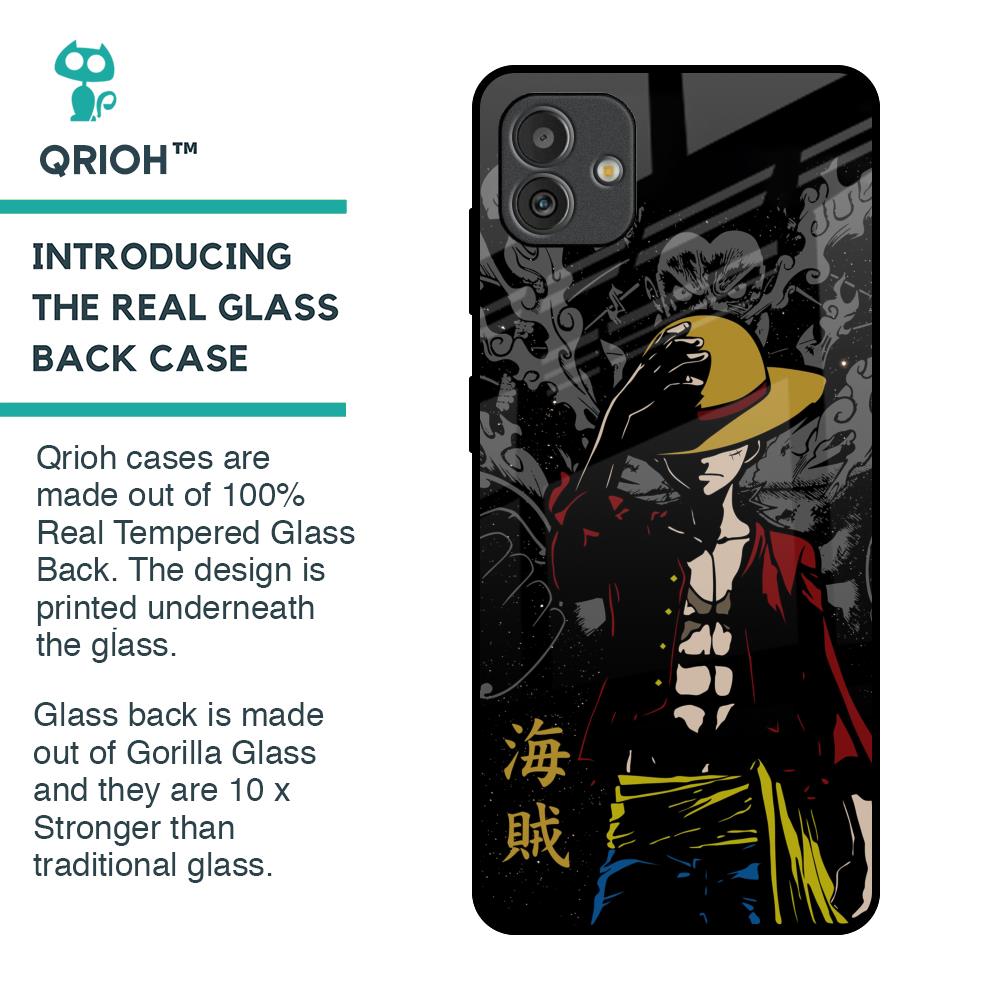 Dark Luffy Glass Case for Samsung Galaxy M13 5G