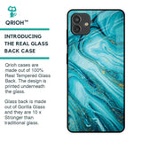 Ocean Marble Glass Case for Samsung Galaxy M13 5G