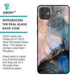Marble Ink Abstract Glass Case for Samsung Galaxy M13 5G