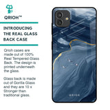 Deep Ocean Marble Glass Case for Samsung Galaxy M13 5G