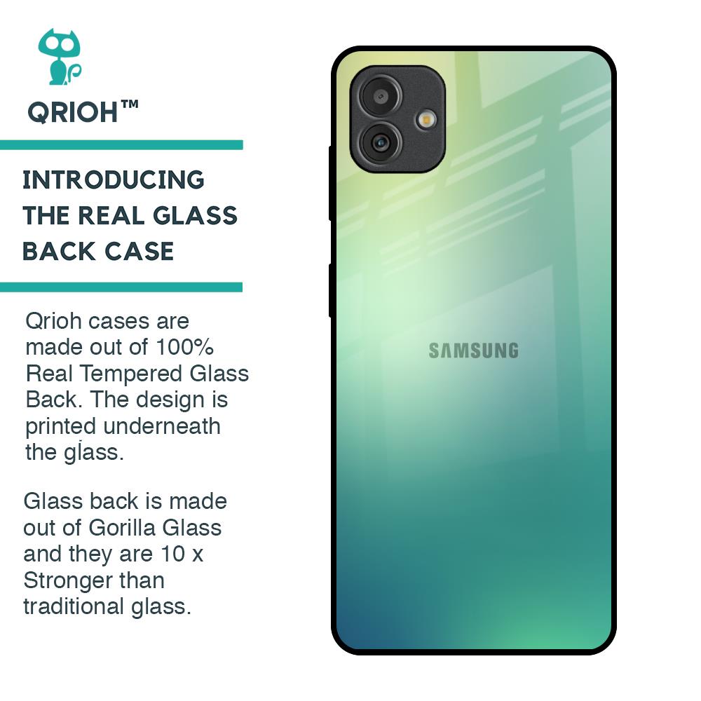 Dusty Green Glass Case for Samsung Galaxy M13 5G