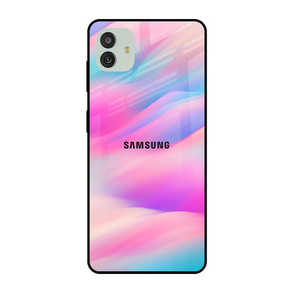 Colorful Waves Samsung Galaxy M13 5G Glass Cases & Covers Online