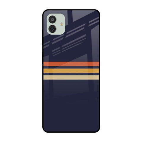 Tricolor Stripes Samsung Galaxy M13 5G Glass Cases & Covers Online