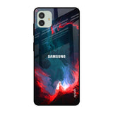 Brush Art Samsung Galaxy M13 5G Glass Cases & Covers Online