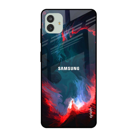 Brush Art Samsung Galaxy M13 5G Glass Cases & Covers Online