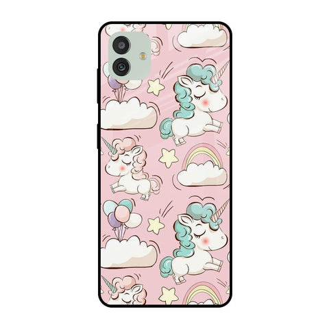 Balloon Unicorn Samsung Galaxy M13 5G Glass Cases & Covers Online