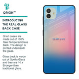 Blue & Pink Ombre Glass case for Samsung Galaxy M13 5G