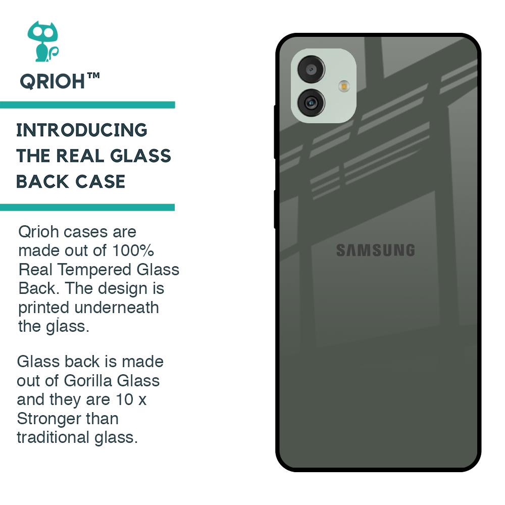 Charcoal Glass Case for Samsung Galaxy M13 5G
