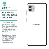 Arctic White Glass Case for Samsung Galaxy M13 5G
