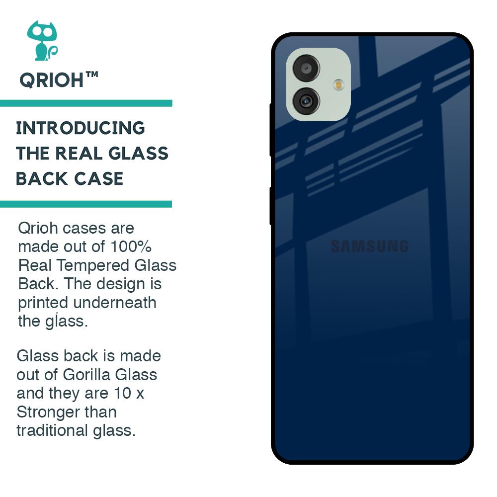 Royal Navy Glass Case for Samsung Galaxy M13 5G
