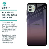 Grey Ombre Glass Case for Samsung Galaxy M13 5G